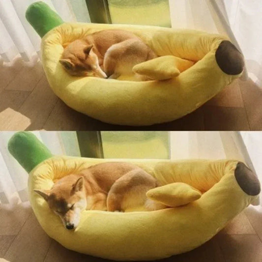 soft and comfy bannana & duck bed for pets™