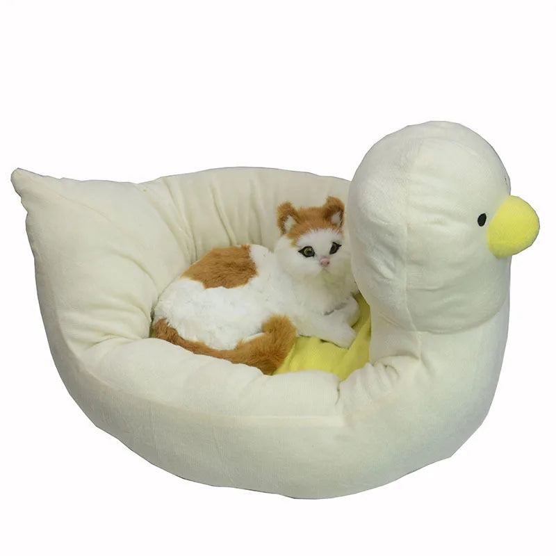 soft and comfy bannana & duck bed for pets™