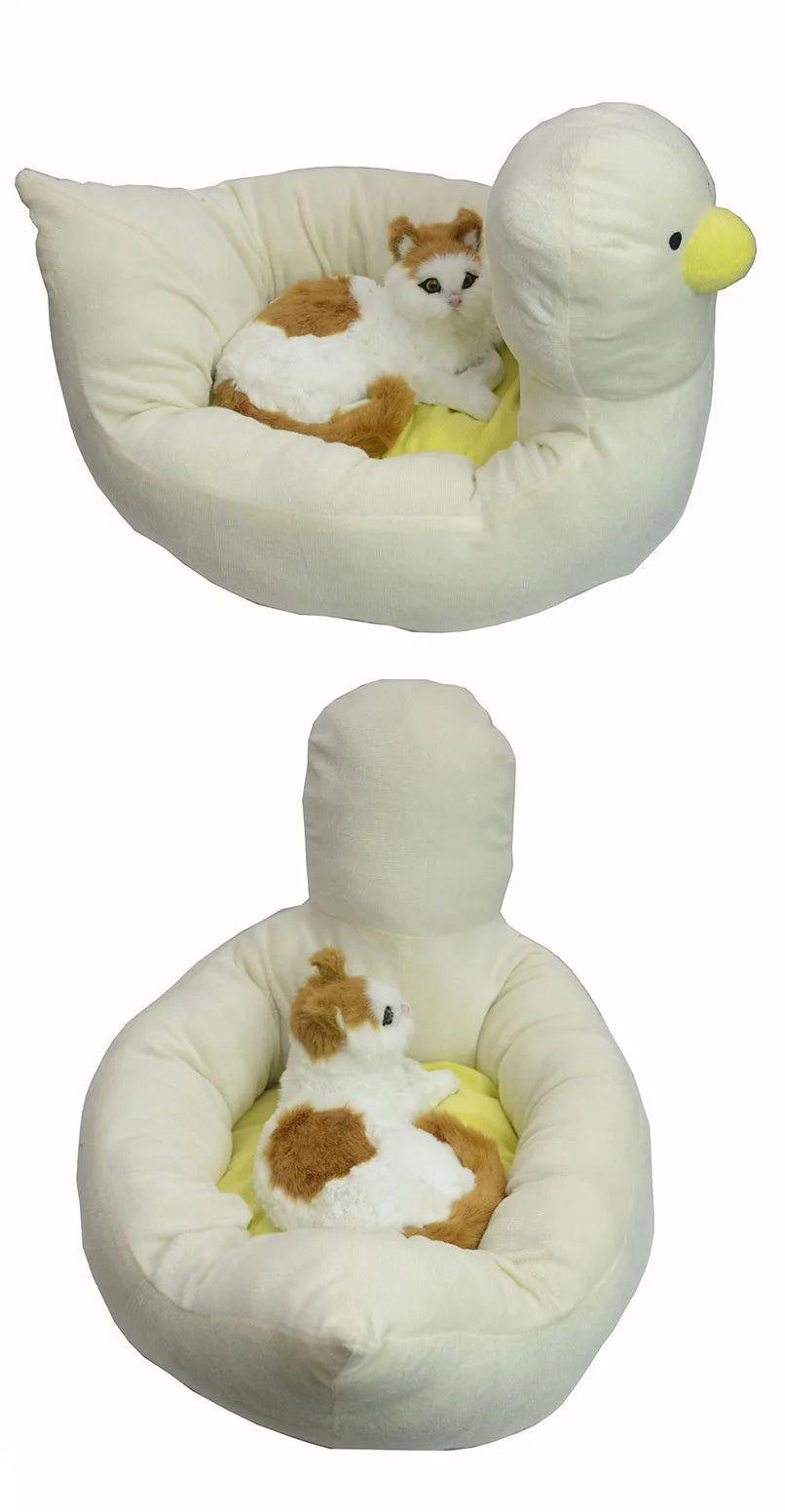 soft and comfy bannana & duck bed for pets™